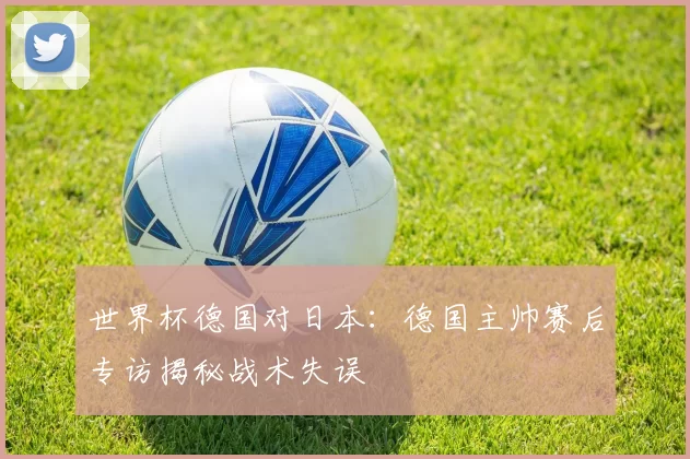 世界杯德国对日本：德国主帅赛后专访揭秘战术失误