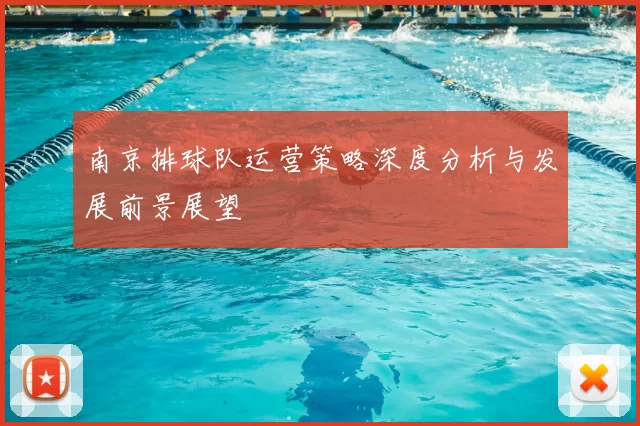 南京排球队运营策略深度分析与发展前景展望